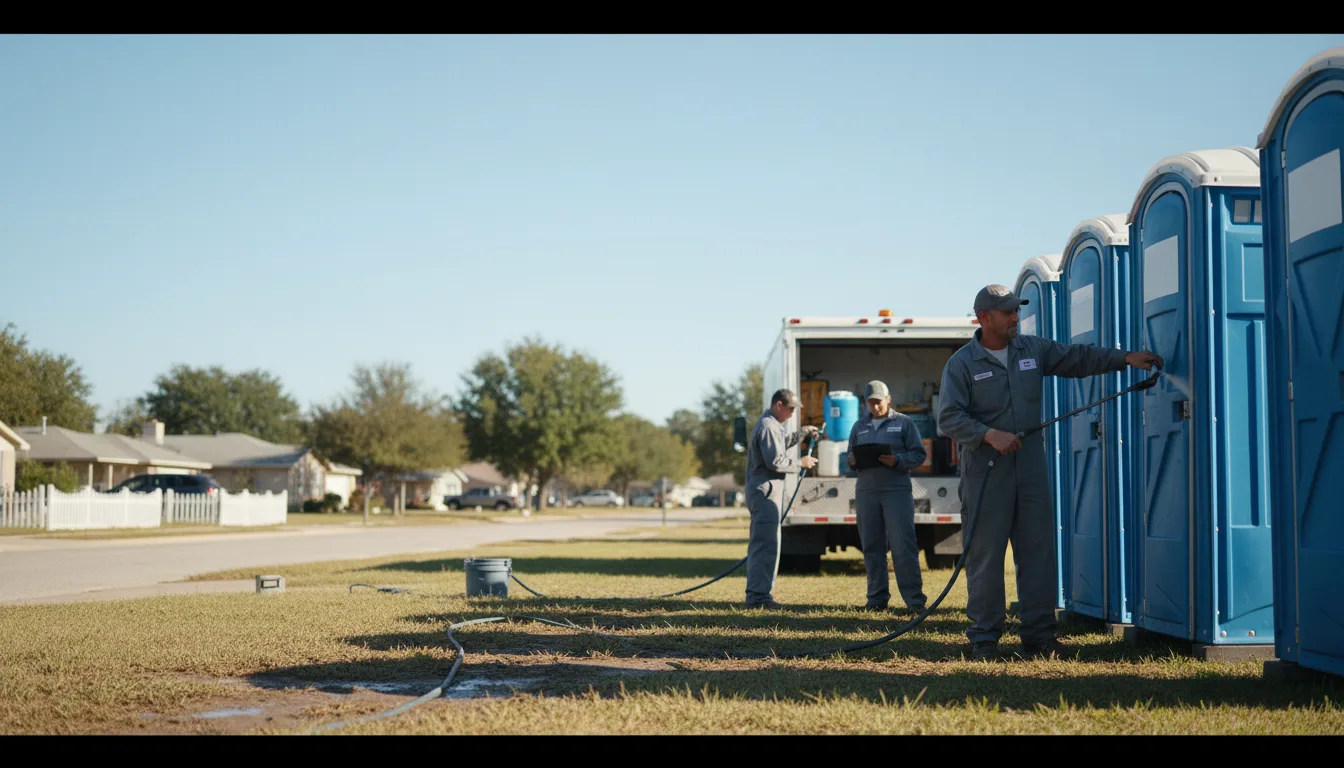 Long-Term Portable Toilet Rental in Saint Marys City, MD near me